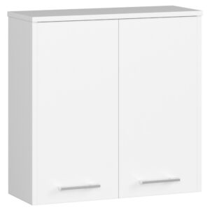 Pakabinama vonios kambario spintelė 60 cm FIN 2D, BALTA