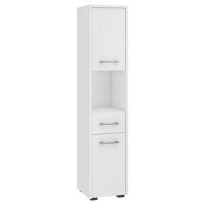 Pastatoma vonios kambario lentyna 30 2D 1SZ 1W 140cm, BALTA