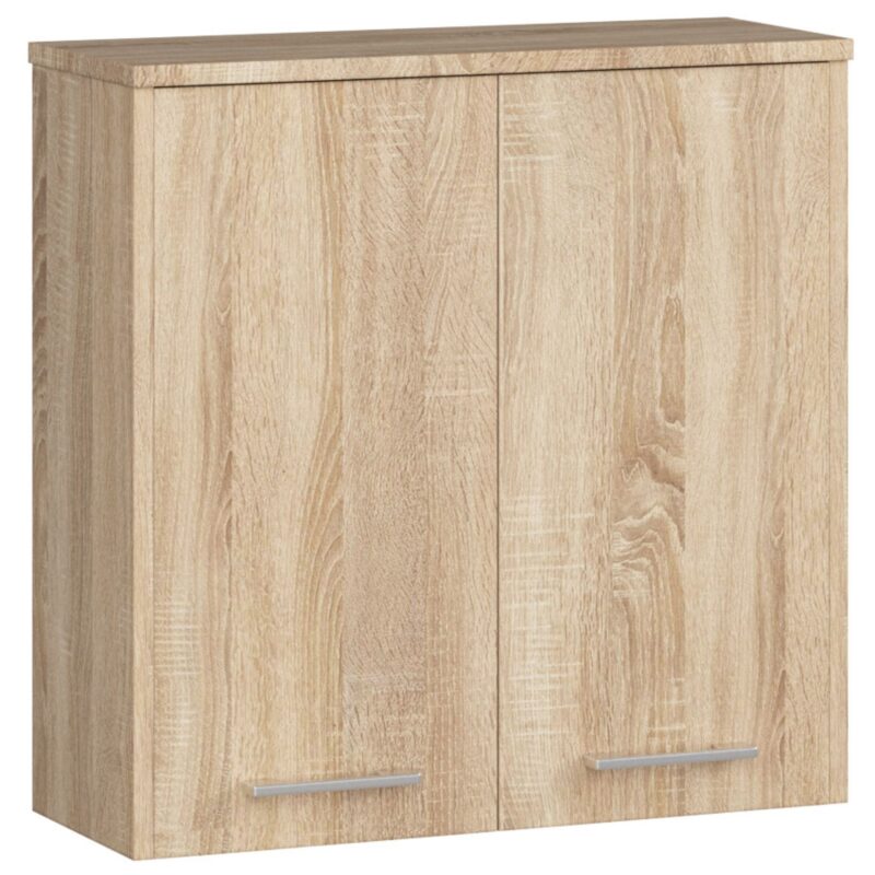 Pakabinama vonios kambario spintelė 60 cm FIN 2D, SONOMA